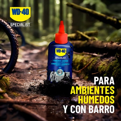 Wd-40 Bike Lubricante Cadenas Bicicleta para Ambiente Humedo 100ml