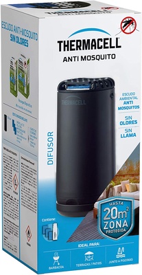 Anti Mosquito Thermacell para Exterior 20 m2 de Protecci�n Negro