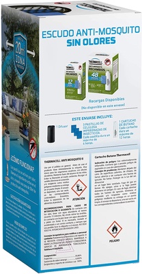 Anti Mosquito Thermacell para Exterior 20 m2 de Protecci�n Verde