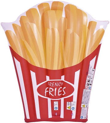 Flotador Patatas Fritas 146x130x18 cm Flotador Patatas Fritas 146x130x18 cm