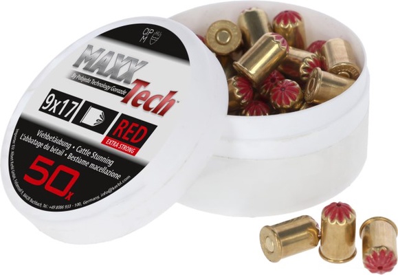 Cartucho Sacrificio Rojo Caja 50 Unidades