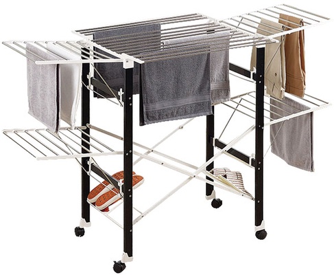 Tendedero Plegable Inox/abs con Ruedas Habitex