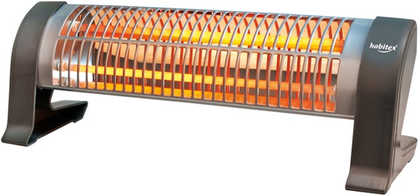 Estufa Cuarzo E361 Habitex con Base Fija 1.200 W Estufa Cuarzo E361 Habitex con Base Fija 1.200 W