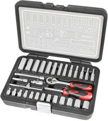 Maletin Herramientas Ratio 32 Piezas 1/4 Maletin Herramientas Ratio 32 Piezas 1/4