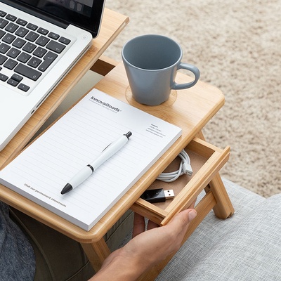 Mesa Plegable Auxiliar Bambu Lapwood Mesa Plegable Auxiliar Bambu Lapwood