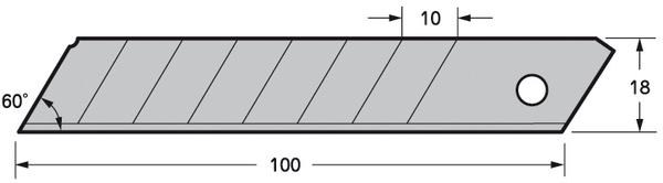Cuchilla Lcb-50 100 Uds Tajima