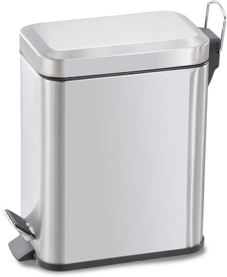 Cubo Pedal 5 L Habitex Acero Inoxidable Cubo Pedal 5 L Habitex Acero Inoxidable