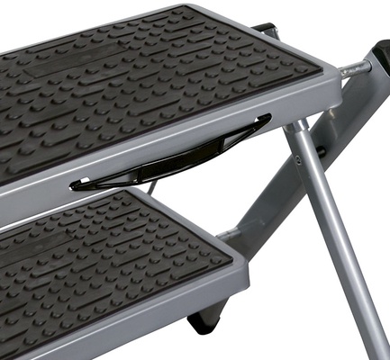 Escalera Taburete Acero 2 Pelda�os 30x20cm