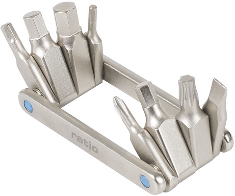 Mini Juego Herramientas 8 en 1 para Bicicletas Ratio Mini Juego Herramientas 8 en 1 para Bicicletas Ratio