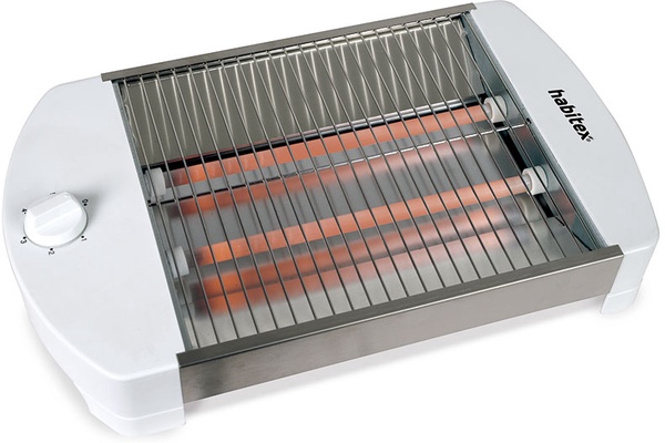 Tostador Plano 400w. Blanco Habitex Tostador Plano 400w. Blanco Habitex