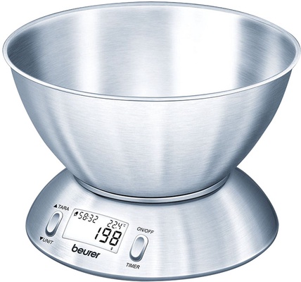 Balanza Cocina Ks-54 A.inox con Bol 5kg