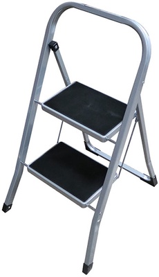 Escalera Acero 2 Pelda�os Habitex