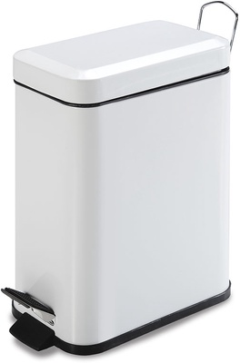 Cubo Pedal 5 L Habitex Blanco Cubo Pedal 5 L Habitex Blanco