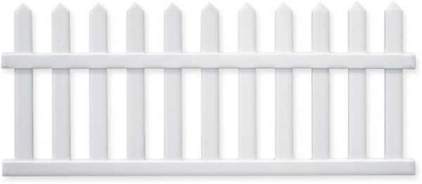 Valla Pvc Duramax para Jardin