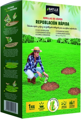 Semilla Cesped Repoblacion Rapida 1 Kg
