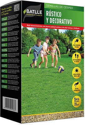 Semilla Cesped Rustico y Decorativo 1 kg Semilla Cesped Rustico y Decorativo 1 kg