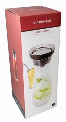 Jarra de Cristal 1 litro con Auto Cierre