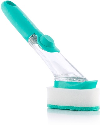 Cepillo Estropajo con Dispensador Jabon