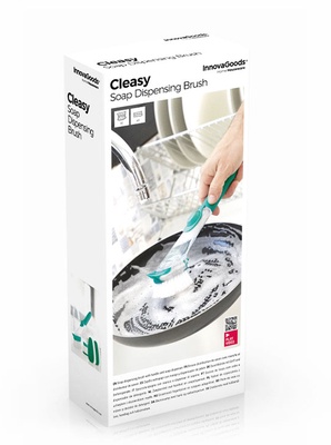 Cepillo Estropajo con Dispensador Jabon
