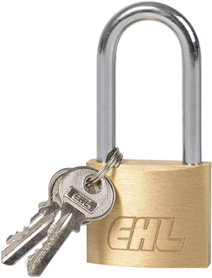 Candado Laton Arco Alto 40 mm. Ehl