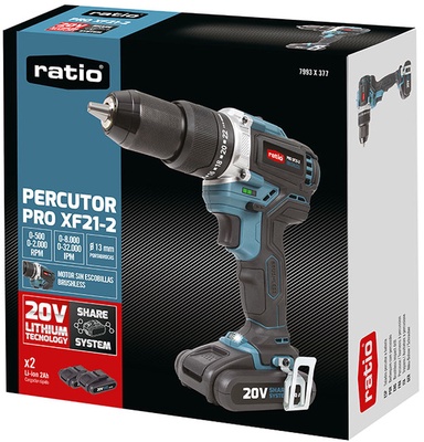 Atornillador Percutor Ratio Pro XF21-2