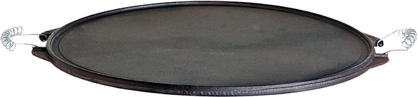 Plancha Hierro Fundido Garcima Redonda Esmaltada 52 cm