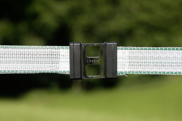 Conector cinta Litzclip 40 mm Inox 5 uds