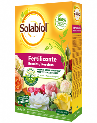 Solabiol Fertilizante Granulado para Rosales 750gr