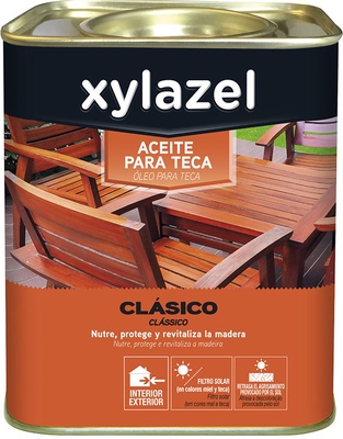 Xylazel Aceite Teca 750 ml Xylazel Aceite Teca 750 ml