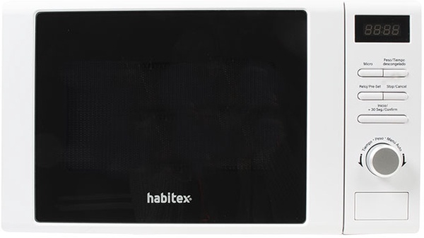 Microondas 20 L 700W Digital Blanco Habitex Microondas 20 L 700W Digital Blanco Habitex