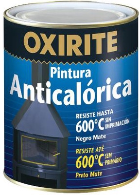 Oxirite Pintura en Anticalorica Mate Negro 375 ml Oxirite Pintura en Anticalorica Mate Negro 375 ml