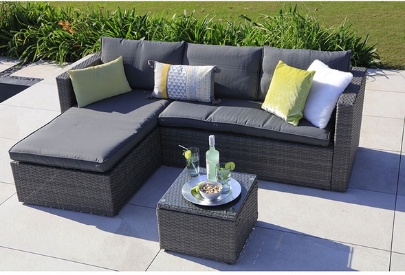 CONJUNTO JARDIN LANZAROTE II RATAN +CHAISE LONG