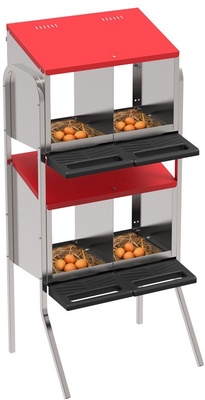 Modulo Ponedero Platinum 2 pisos 4 Departamentos