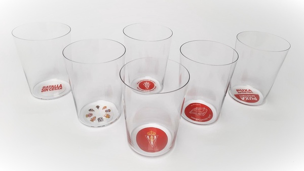 Vaso Sidra Sporting de Gijon Extrafino Sella 50 Cl caja 6 unidades Vaso Sidra Sporting de Gijon Extrafino Sella 50 Cl caja 6 unidades