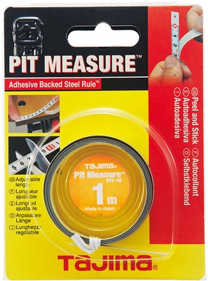 Cinta Metrica Tajima Adhesiva 1 m x 13 mm