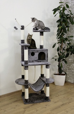 Arbol rascador Gatos Matteo gris