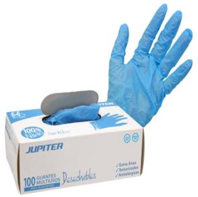 Guantes Jupiter Nitrilo Azul T6 100 Uds Guantes Jupiter Nitrilo Azul T6 100 Uds