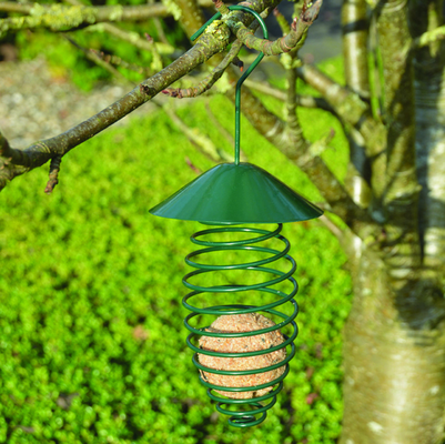 Comedero para Pajaros Muelle con Techo