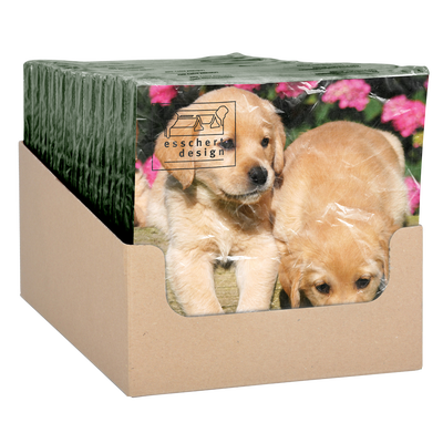 Servilletas de Papel Cachorritos 33x33cm