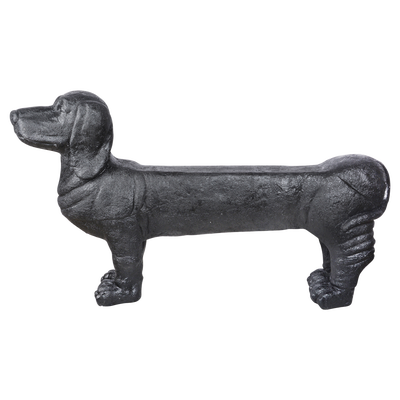 Banco Jardin Dise�o Perro Salchicha