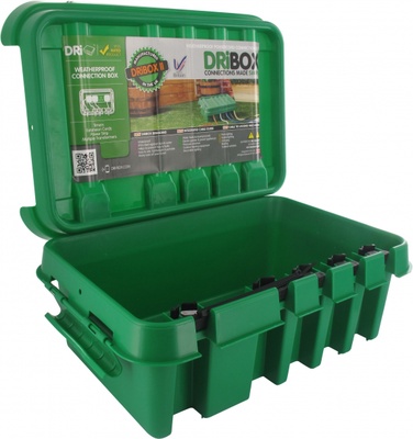 Dribox Caja Resistente al Agua para Conexiones Electricas al Aire Libre Modelo Medio