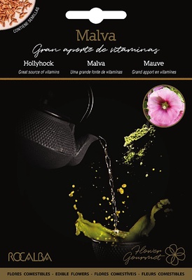 Semilla Flor Comestible Malva Semilla Flor Comestible Malva