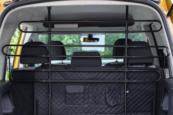 Rejilla Protectora Regulable Mascotas para Coche 75 cm - 110 cm