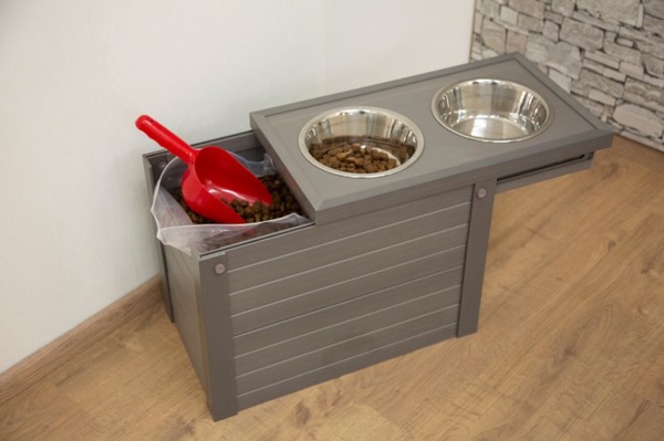Comedero y Bebedero perros con Deposito
