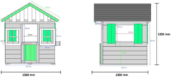 Casita Masgames Lollipop Verde