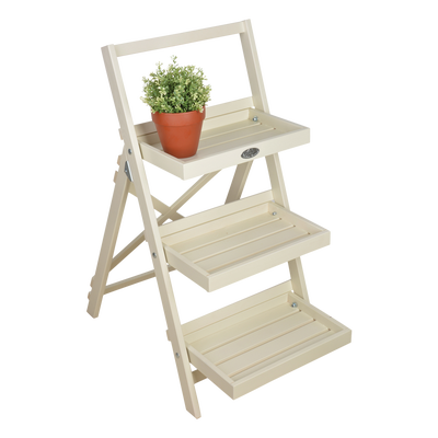 Escalera Macetero Escalonado Blanco Escalera Macetero Escalonado Blanco