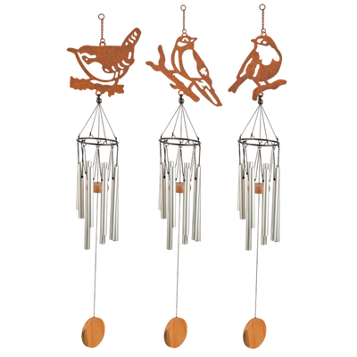 Carillon de Viento Pajaros Bronce