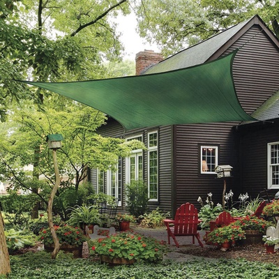 Toldo Vela 3,6x3,6 m Verde