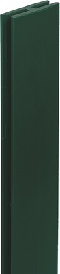 Perfil H para Poste Alupost Verde 2 Metros