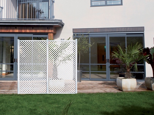 Panel Celosia Privat Blanco 1x2 Metros